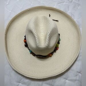 Capelli Straworld summer hat with beaded band